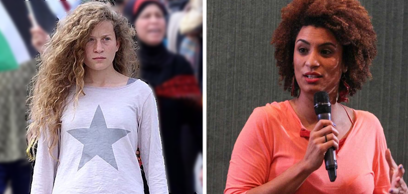 Marielle e ahed tamimi