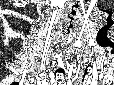 Por que o morro não desce?